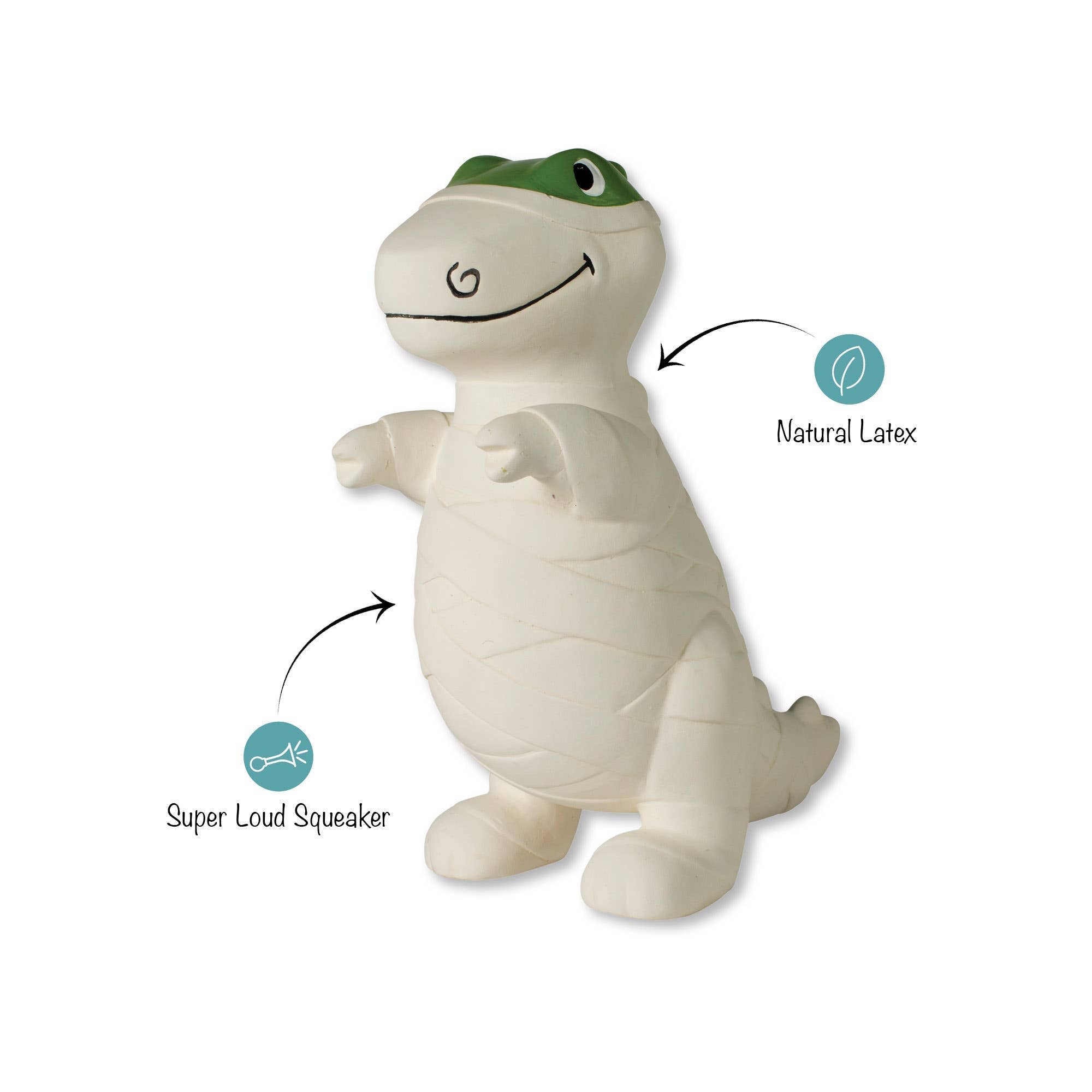Fringe HERE TO GAUZE TROUBLE LATEX DOG TOY - Share Happy Outfits