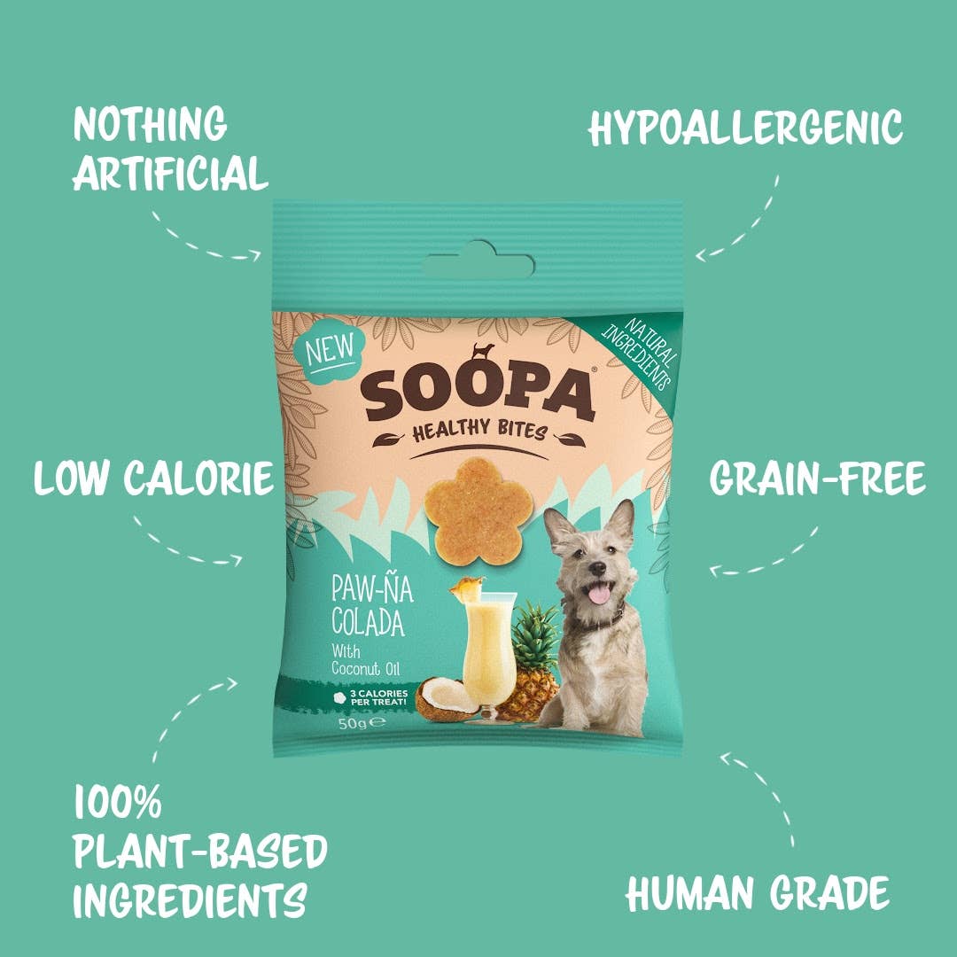 Natural Vegan Dog Healthy Bites – Paw-Na Colada - Share Happy Outfits