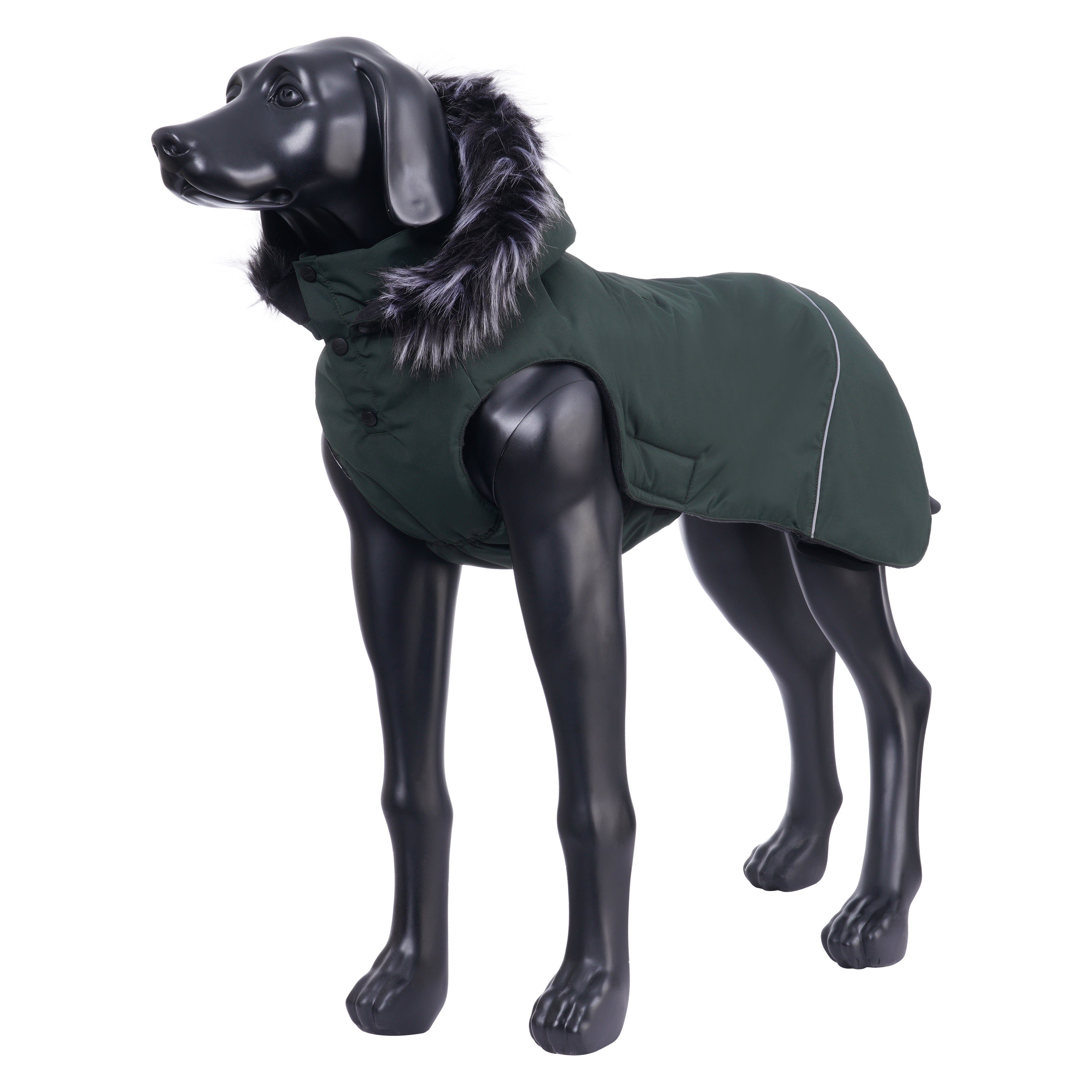 Dog Winter Parka - Frostbiter Padded Coat - Share Happy Outfits
