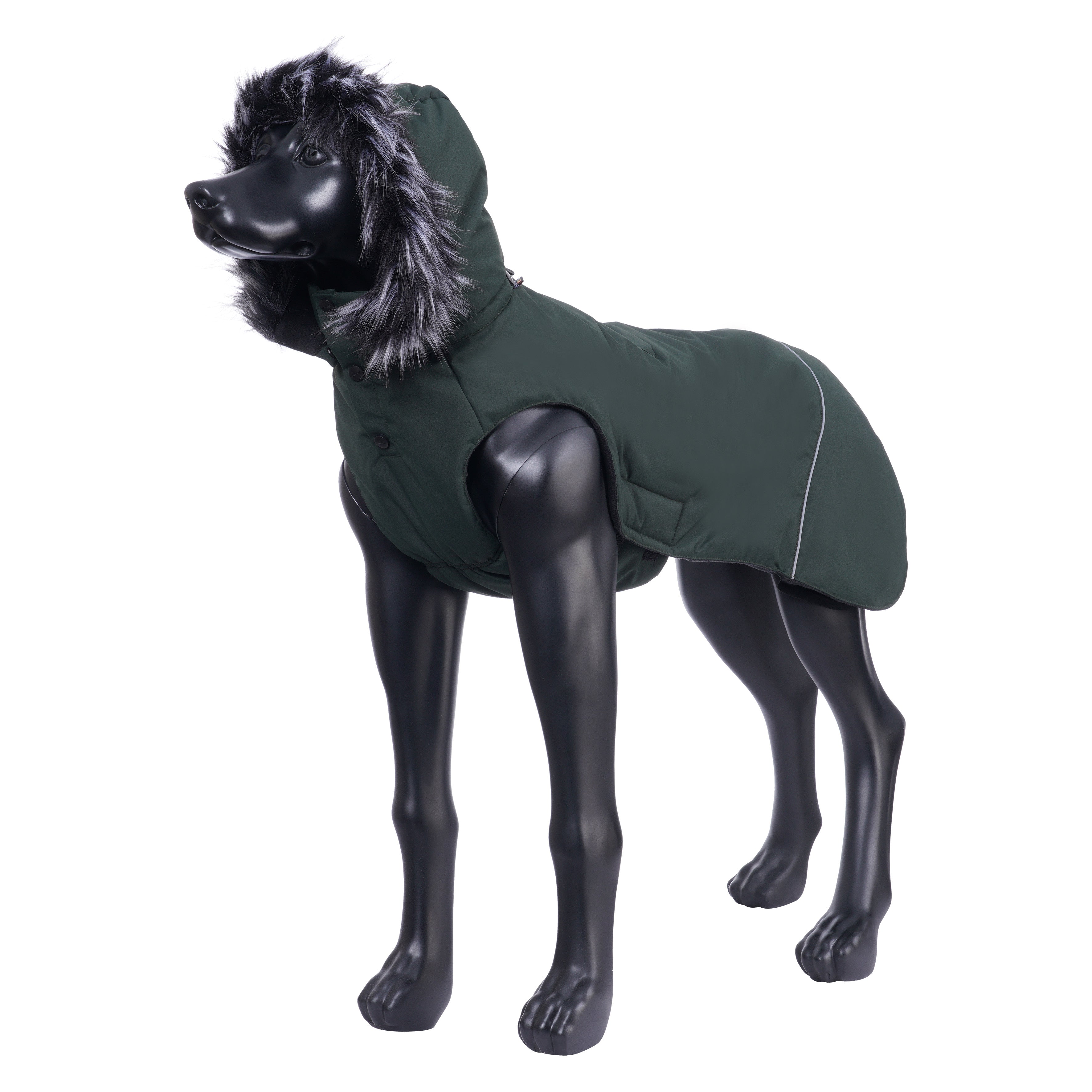 Dog Winter Parka - Frostbiter Padded Coat - Share Happy Outfits