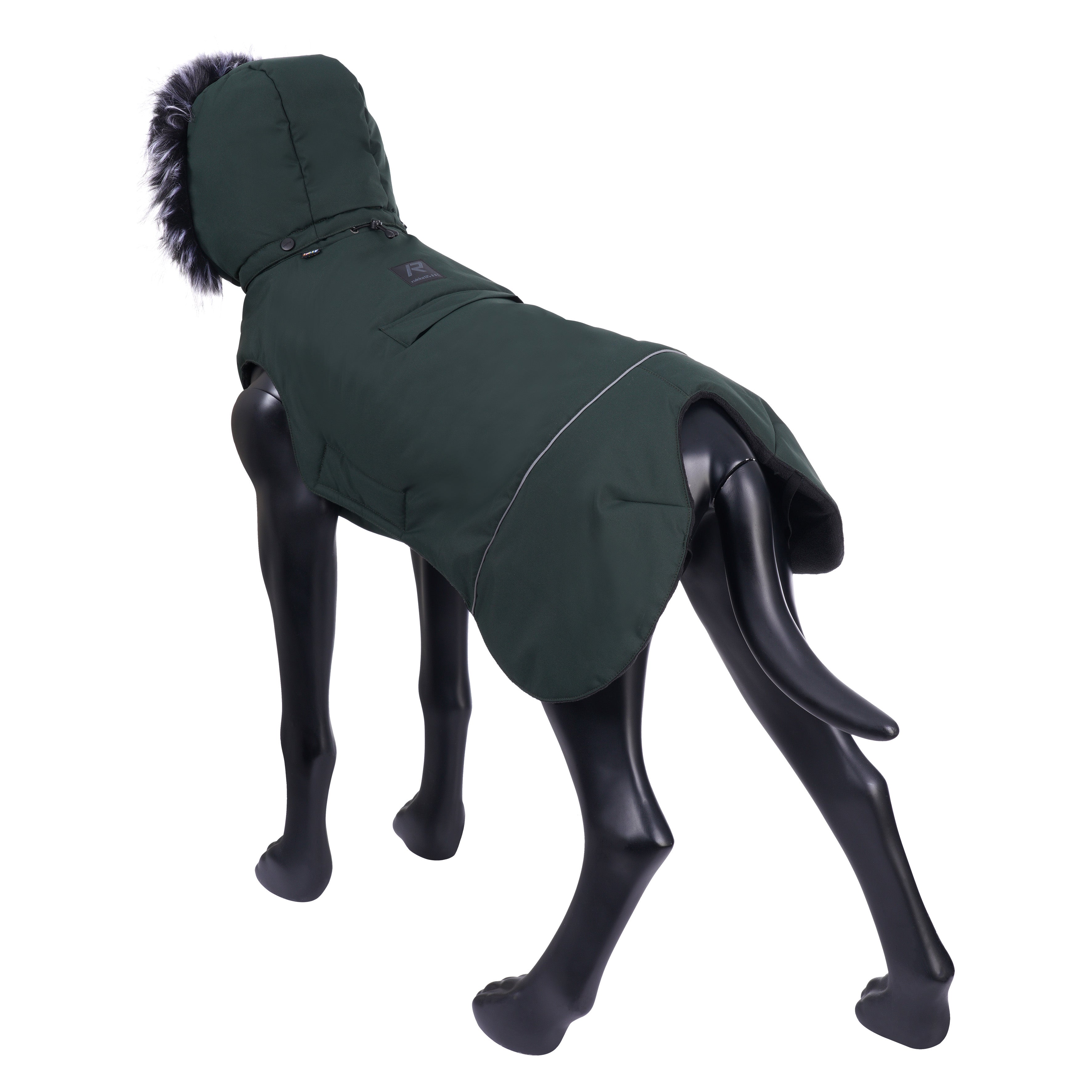Dog Winter Parka - Frostbiter Padded Coat - Share Happy Outfits