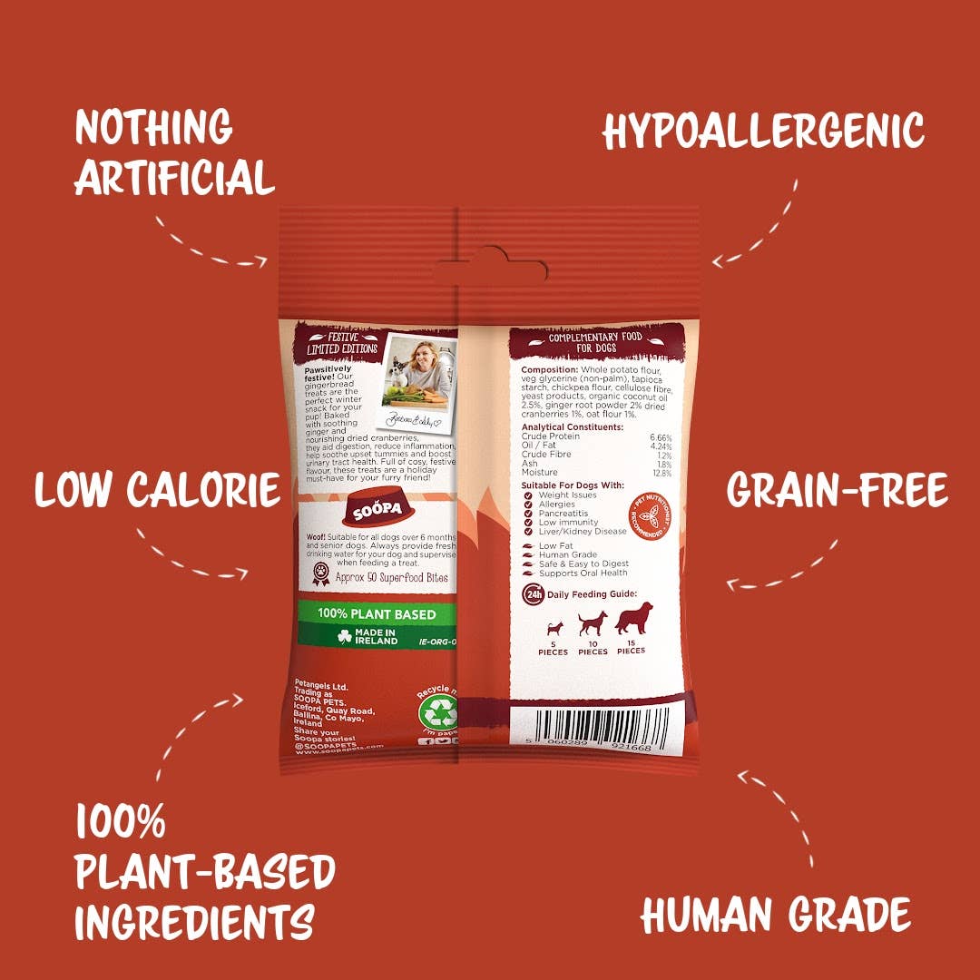 Natural Vegan Gingerbread Biscuit Healthy Bites - Share Happy Outfits