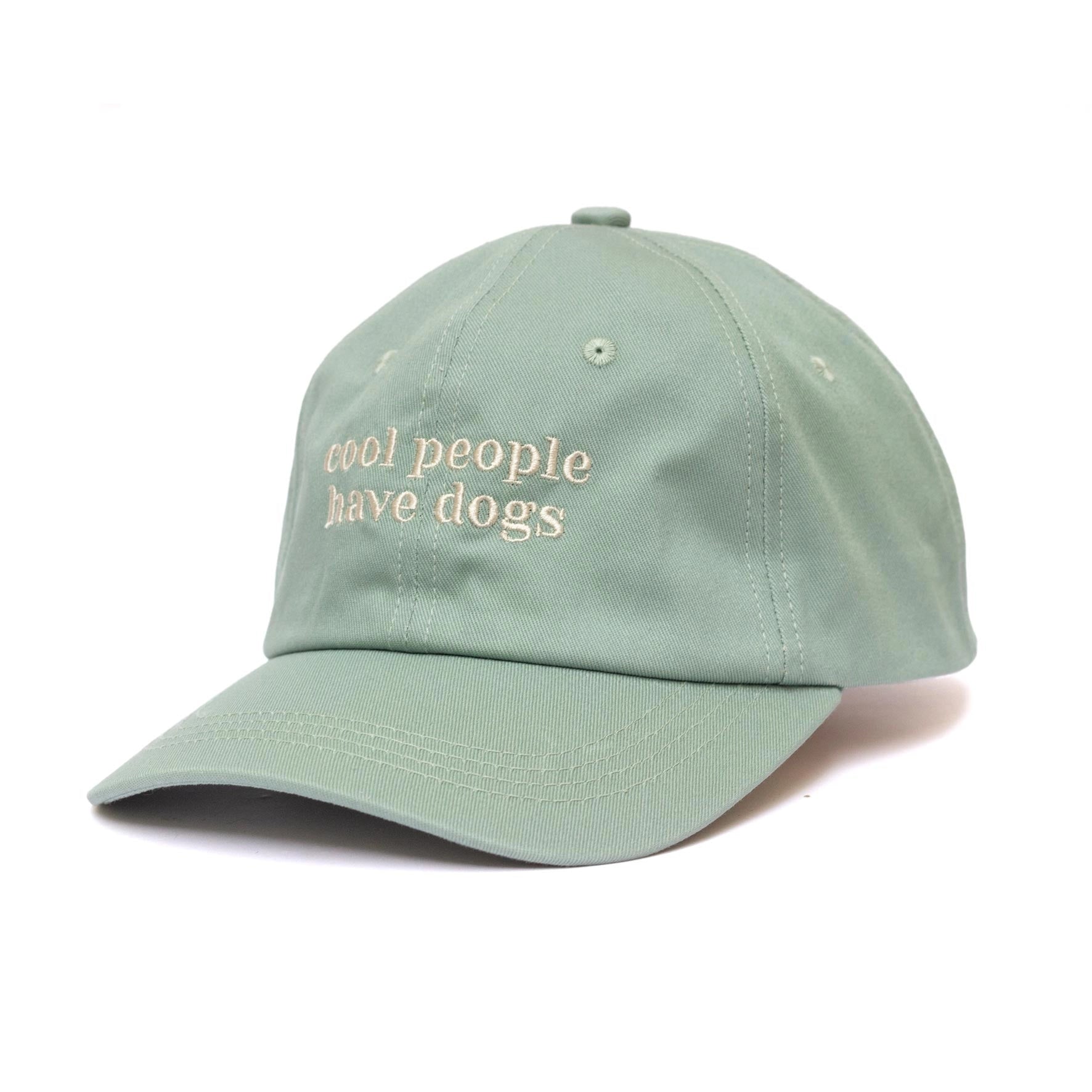 Cool People Have Dogs Cap