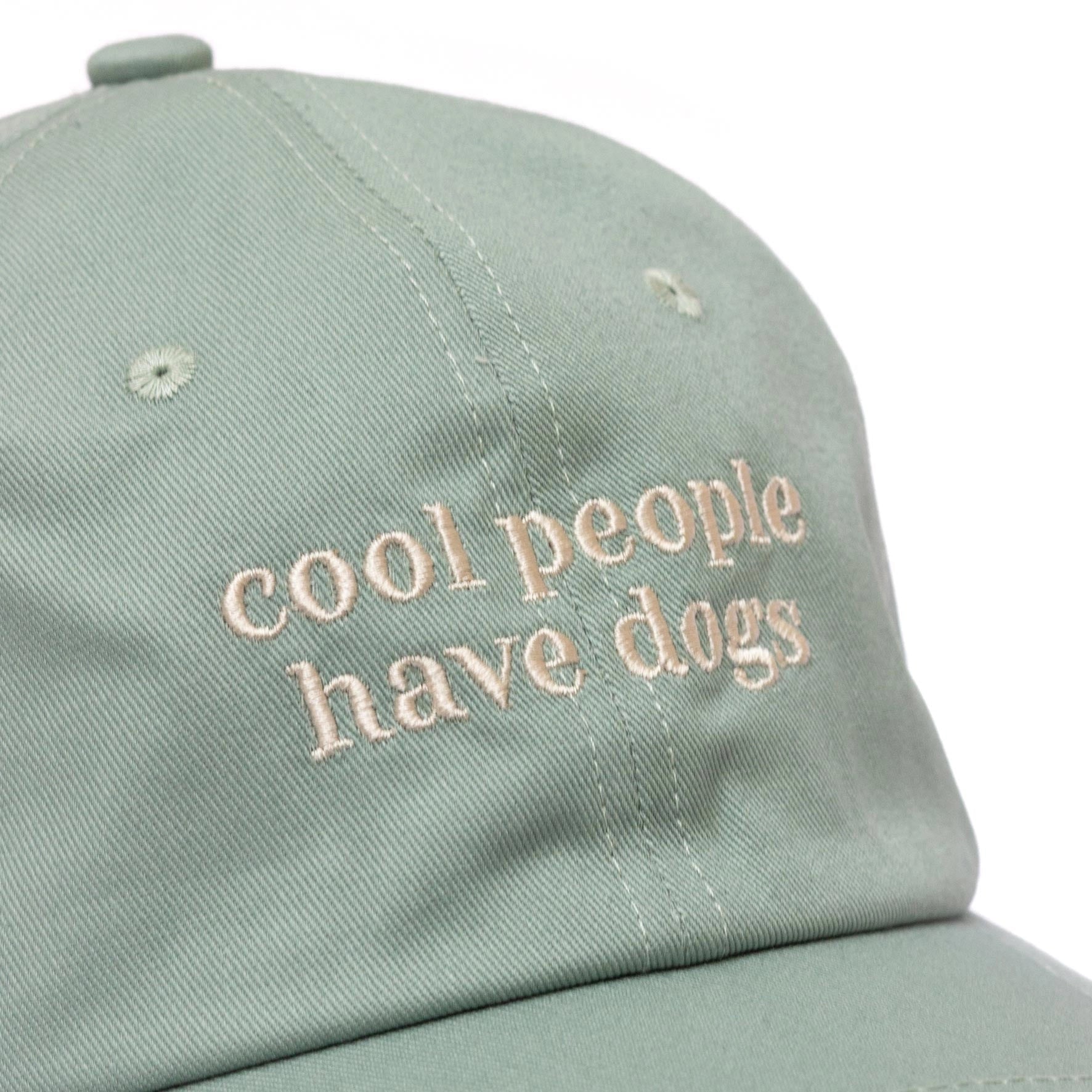 Cool People Have Dogs Cap