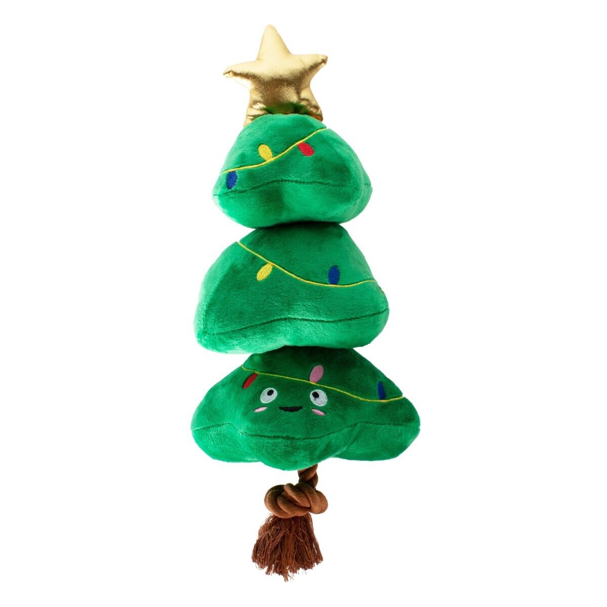Fringe Studio Light Me Up - Christmas Tug & Squeaky Dog Toy