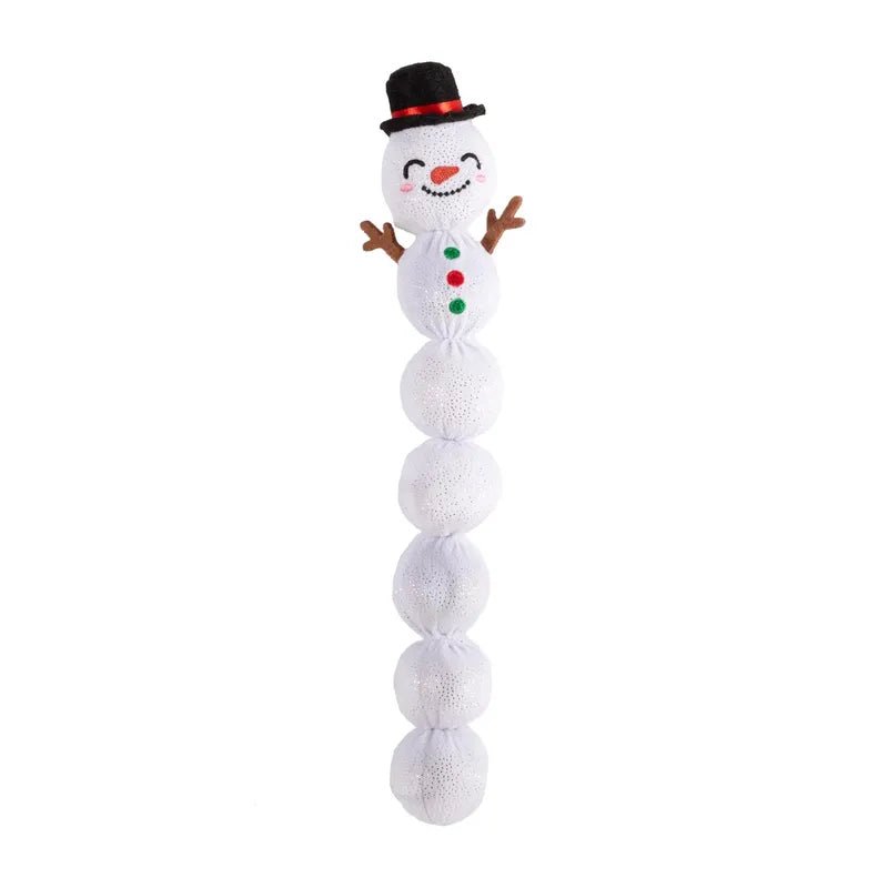 A Jolly Cool Fellow - Christmas Snowman Kicker Cat Toy