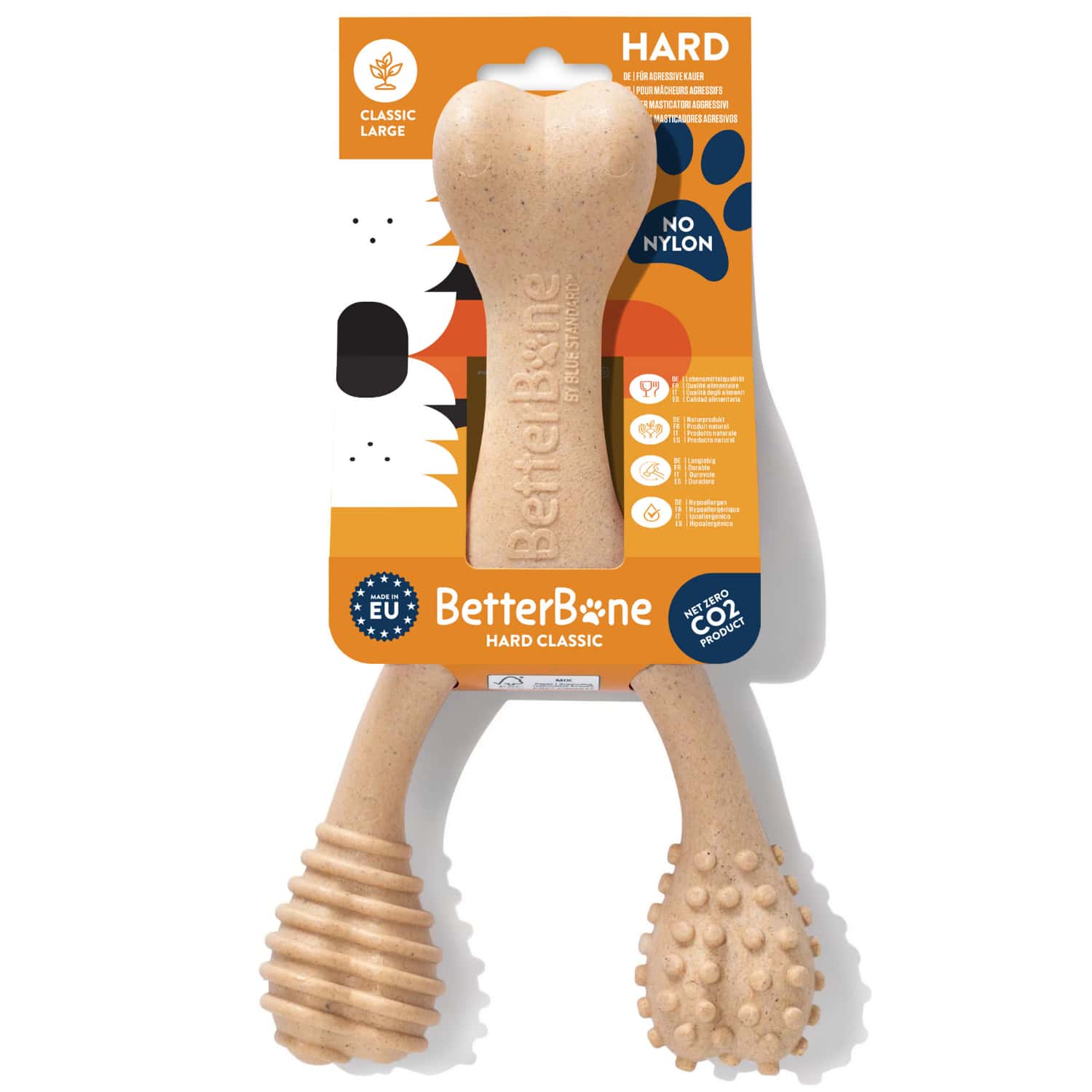 Dog chew toy with &