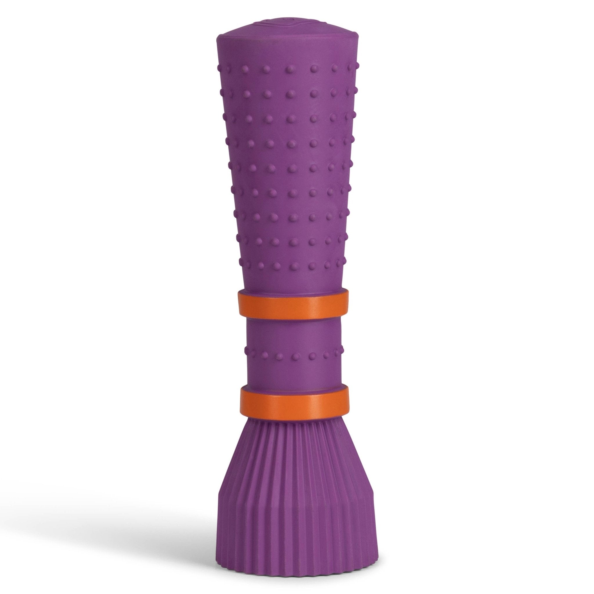 Chewing Dog Toy - Purple Zoomies Cone in Natural Rubber - Share Happy Outfits