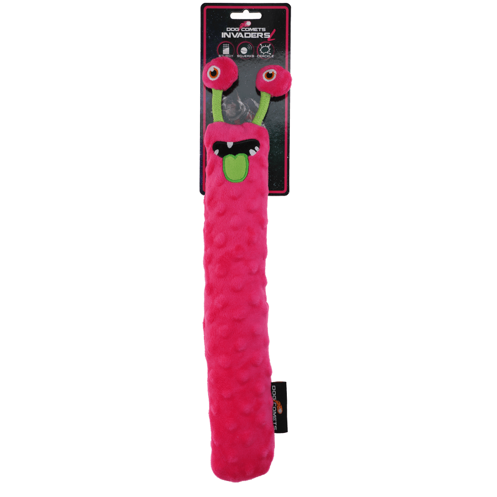 Dog Comets Invaders Pink L