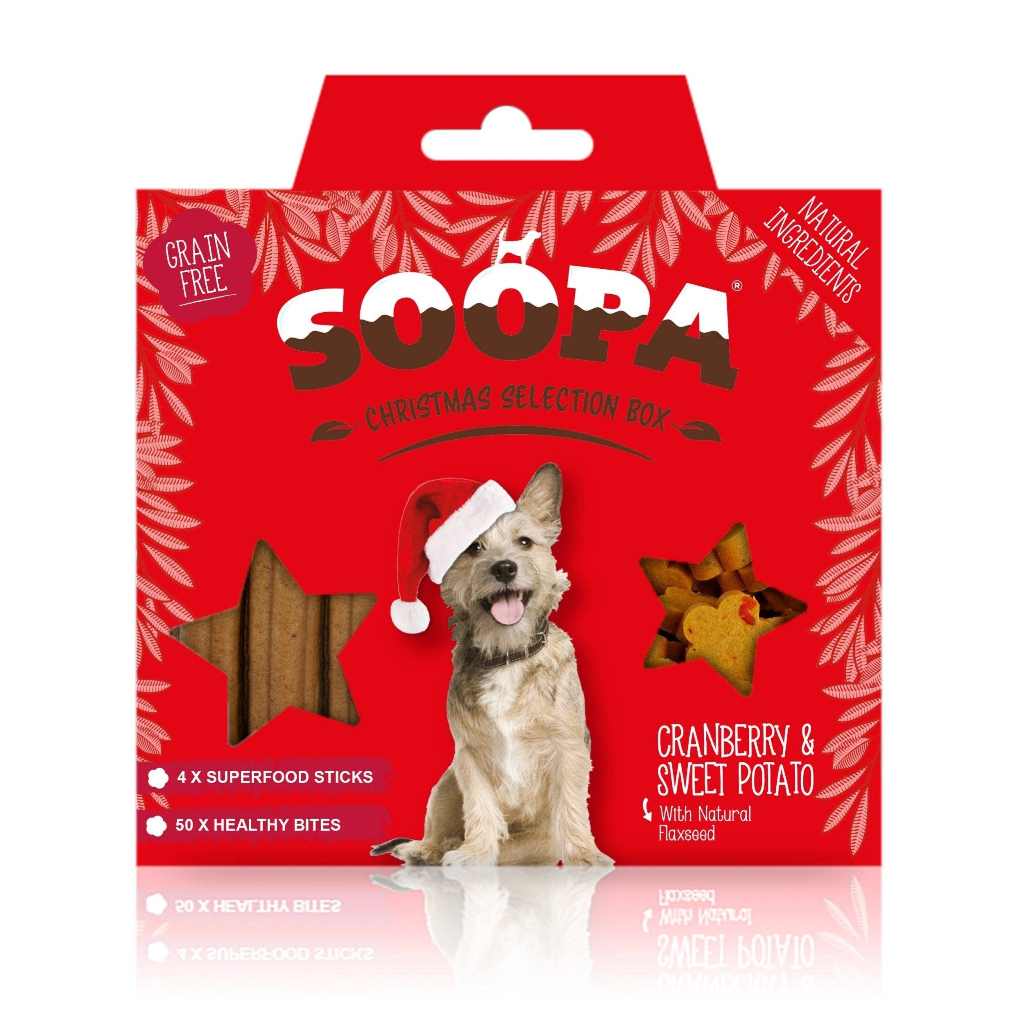 Natural Vegan Christmas Selection Box - Cranberry & Sweet Potato - Share Happy Outfits