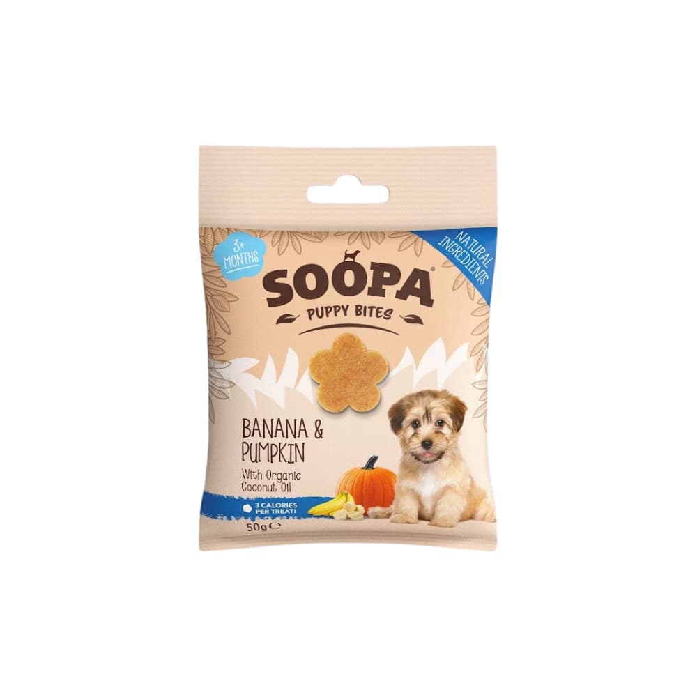 Natural Vegan Puppy Training Bites - Banana & Pumpkin - Share Happy Outfits