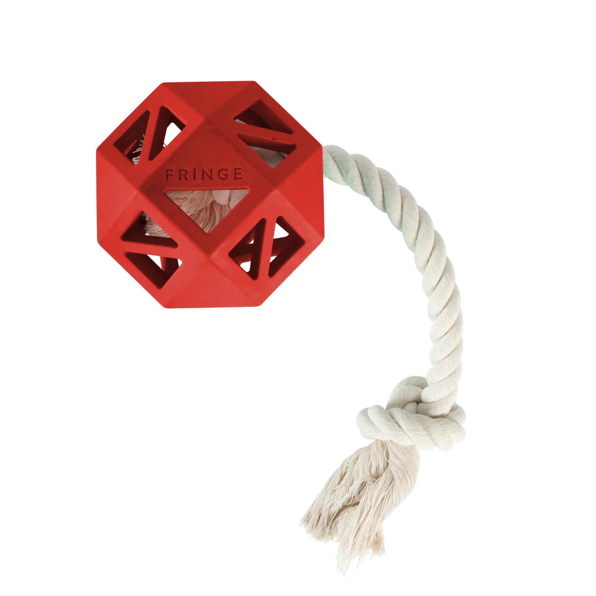 "Pull My Way" Rubber Dog Toy – Treat Dispenser & Tug Toy
