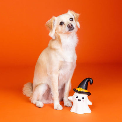 Fringe ONE WICKED GHOST LATEX DOG TOY - Share Happy Outfits