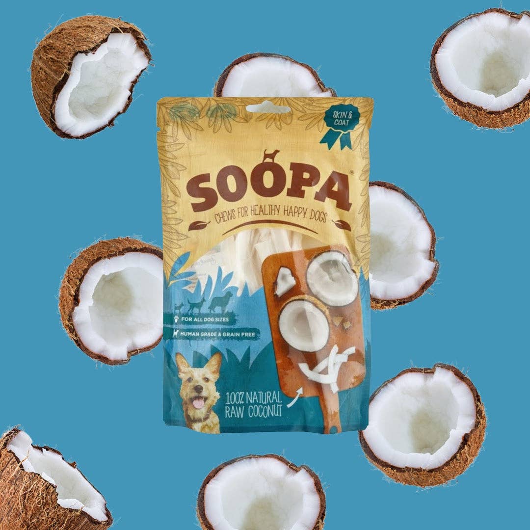 Natural Vegan Dog Treat - Coconut Chews - Share Happy Outfits