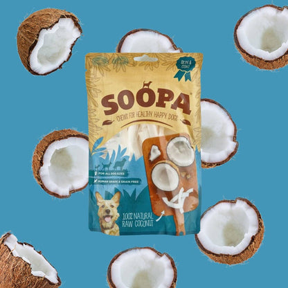 Natural Vegan Dog Treat - Coconut Chews - Share Happy Outfits