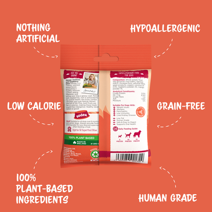 Natural Vegan Dog Healthy Bites - Mango &amp; Raspberry - Share Happy Outfits