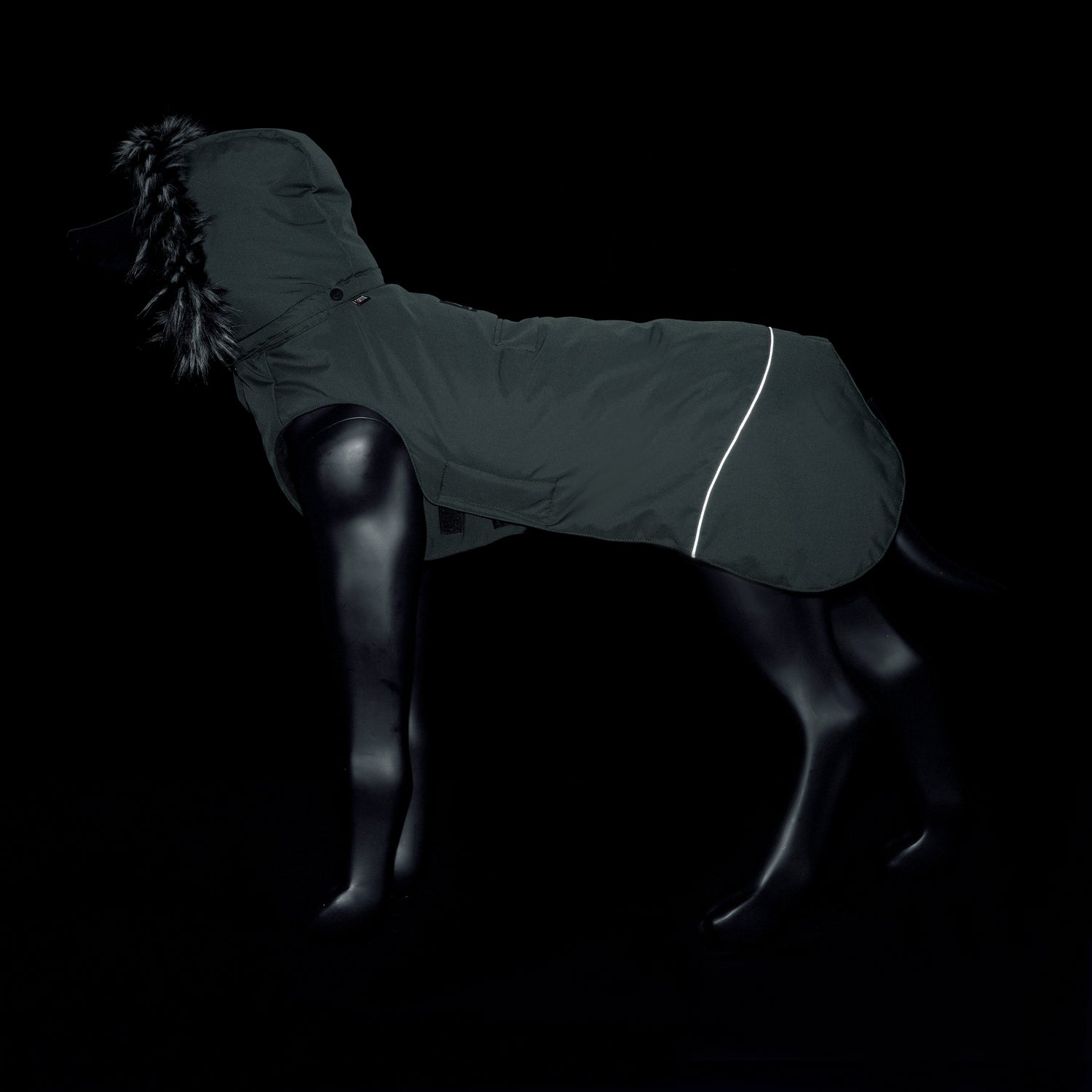 Dog Winter Parka - Frostbiter Padded Coat - Share Happy Outfits