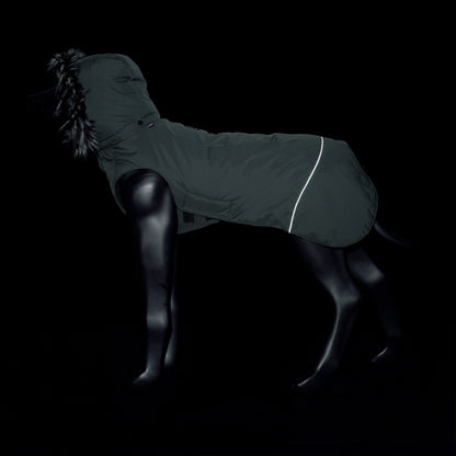 Dog Winter Parka - Frostbiter Padded Coat - Share Happy Outfits
