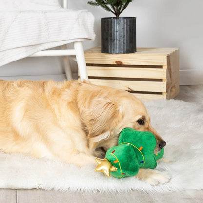 Fringe Studio Light Me Up - Christmas Tug &amp; Squeaky Dog Toy