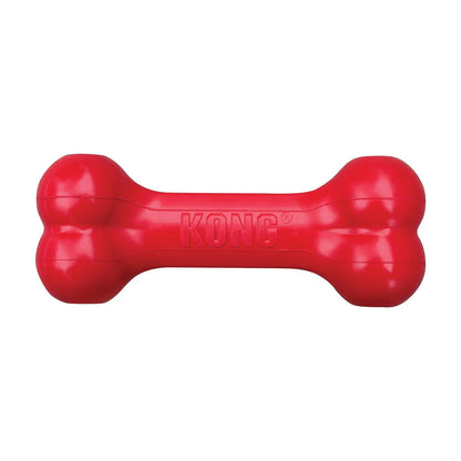 KONG Holiday Goodie Bone - Medium Natural Rubber Treat-Dispensing Dog Toy - Share Happy Outfits