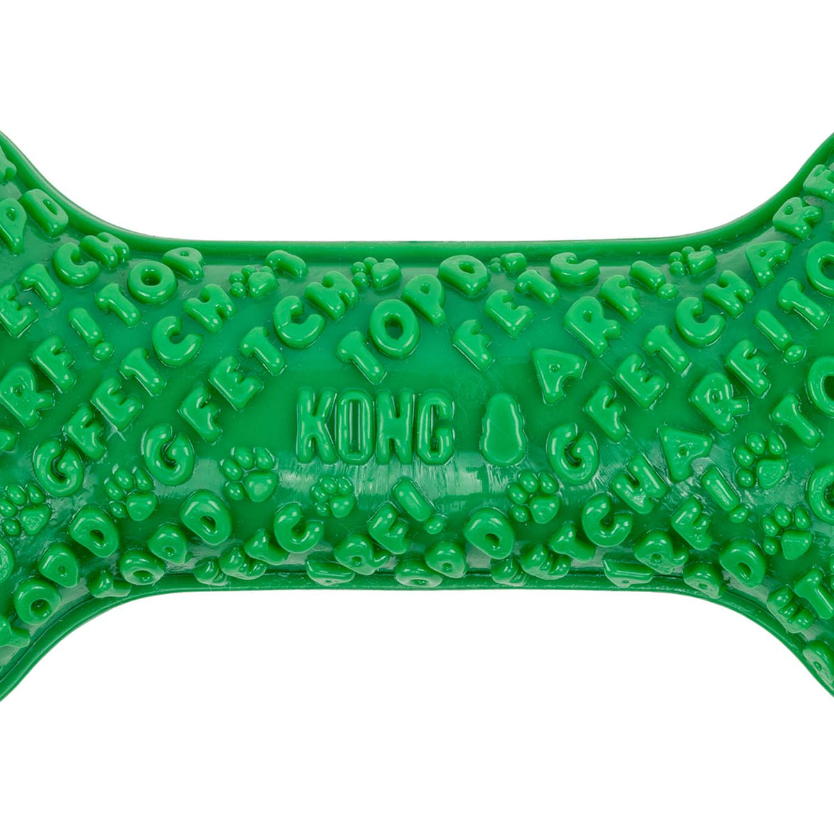 KONG Holiday CoreStrength Bone - Durable Christmas Dental Chew Dog Toy - Share Happy Outfits