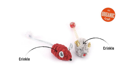 P.L.A.Y Feline Frenzy Twice As Mice Toy Set - Share Happy Outfits