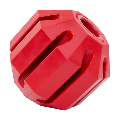 KONG Holiday Stuff-A-Ball Medium - Christmas Rubber Treat-Dispensing Dog Toy - Share Happy Outfits