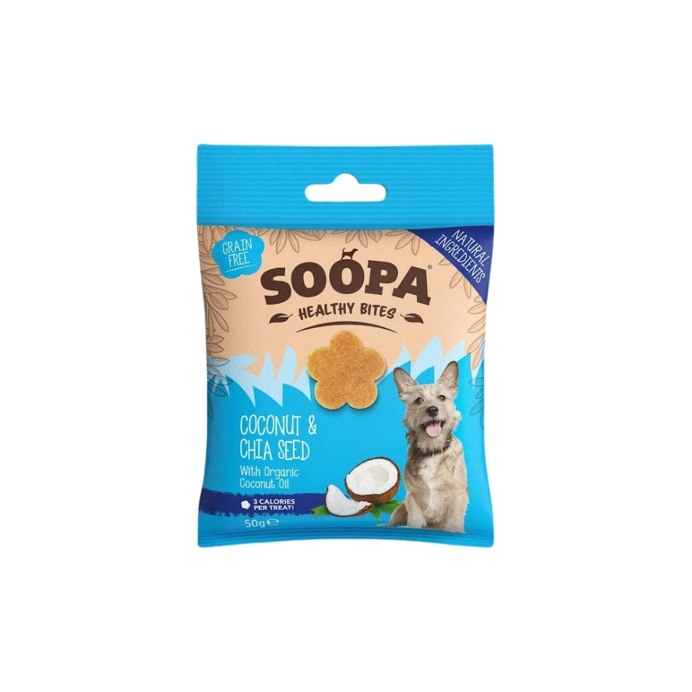 Natural Vegan Dog Healthy Bites – Coconut &amp; Chia Seed - Share Happy Outfits