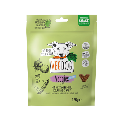 VEGGIES SKINCARE – Vegan snacks voor huid &amp;amp; vacht bij honden