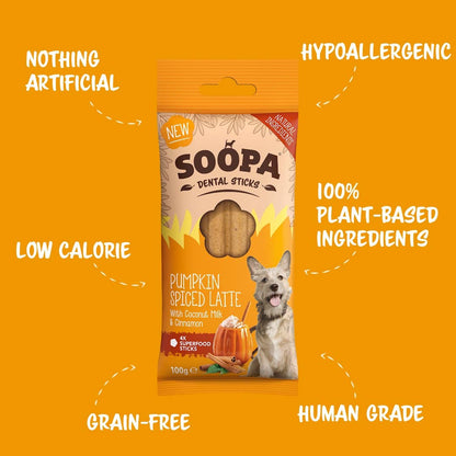 Natural Vegan Dental Sticks - Pumpkin Spiced Latte - Share Happy Outfits
