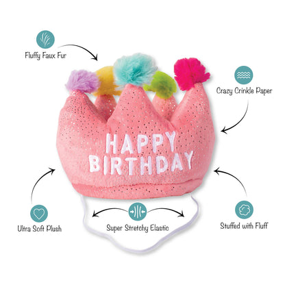 If The Crown Fits – Birthday Plush Dog Toy