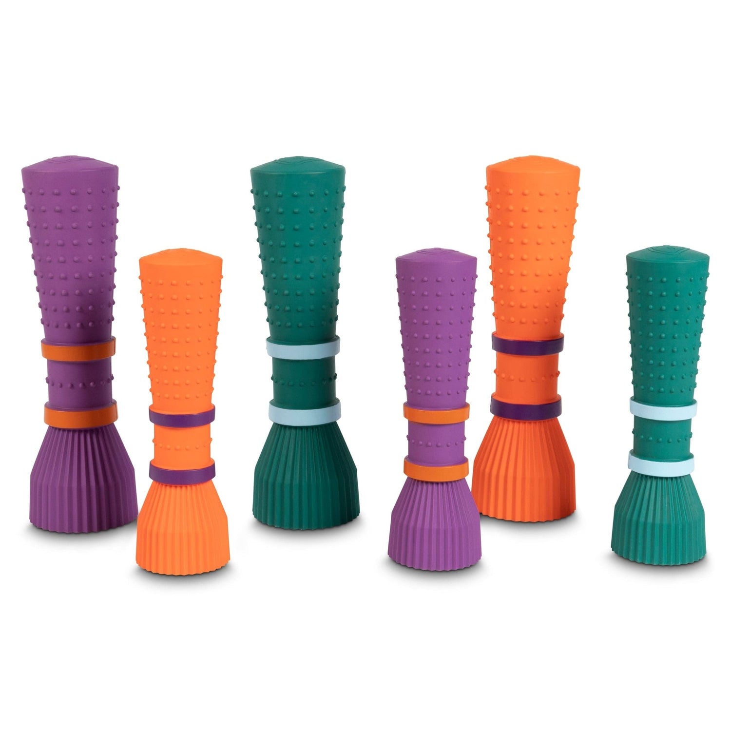 Chewing Dog Toy - Green Zoomies Cone in Natural Rubber - Share Happy Outfits
