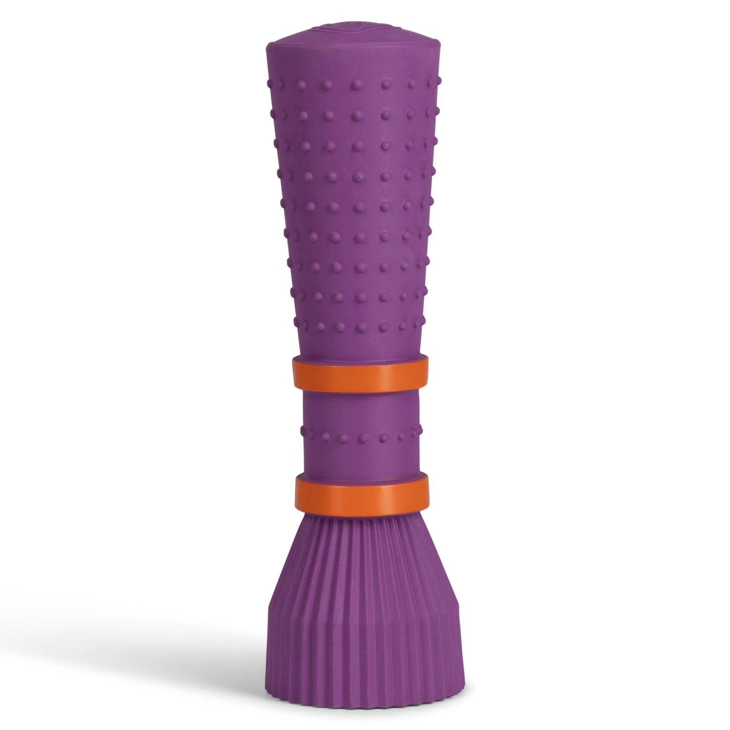 Chewing Dog Toy - Purple Zoomies Cone in Natural Rubber - Share Happy Outfits