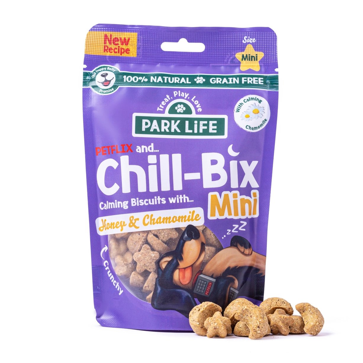Chill-Bix Mini Dog Treats with Honey &amp; Chamomile | Natural, Grain-Free, Daily Gentle Support - Share Happy Outfits