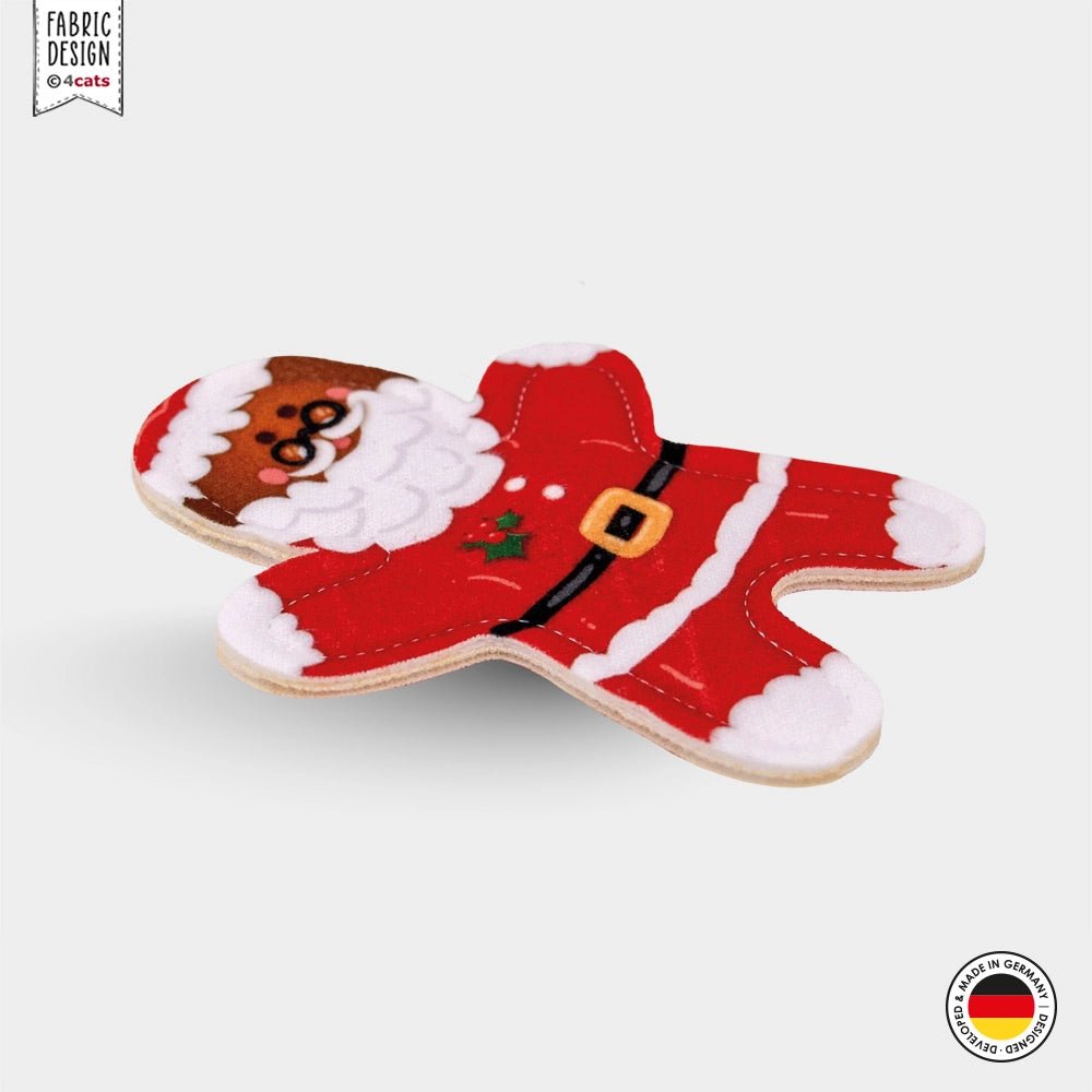 4cats Christmas Gingerbread Santa Claus - Valerian Cat Toy