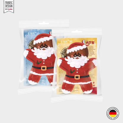 4cats Christmas Gingerbread Santa Claus - Valerian Cat Toy