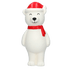 Christmas Polar Bear - Squeaky Latex Dog Toy 18 cm - Share Happy Outfits