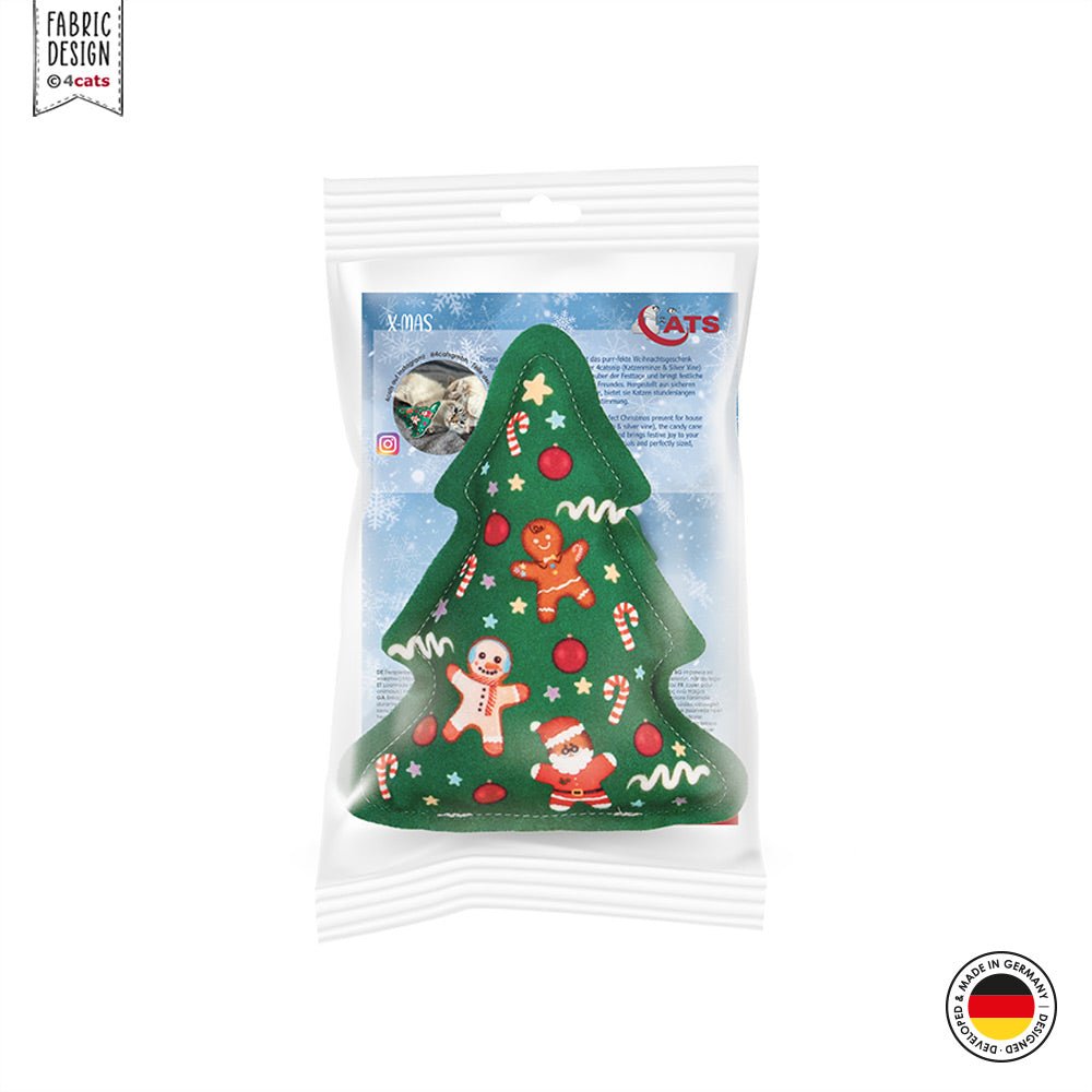 Christmas Tree - Catnip &amp; Silver Vine Christmas Cat Toy