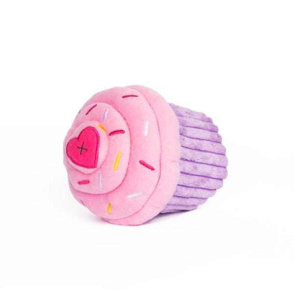 Cupcake Pink - Squeaker Dog Toy for Birthdays, Easter &amp; Every Celebration - Share Happy Outfits