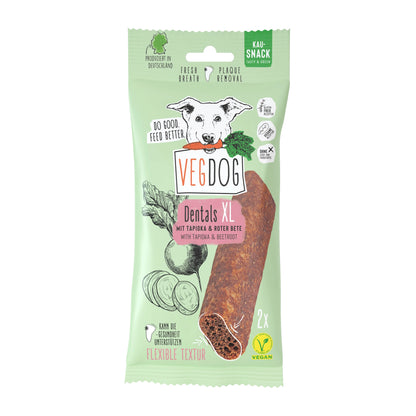 Dentals XL – Extra-Long Dental Chews with Tapioca &amp; Beetroot - Tooth Care