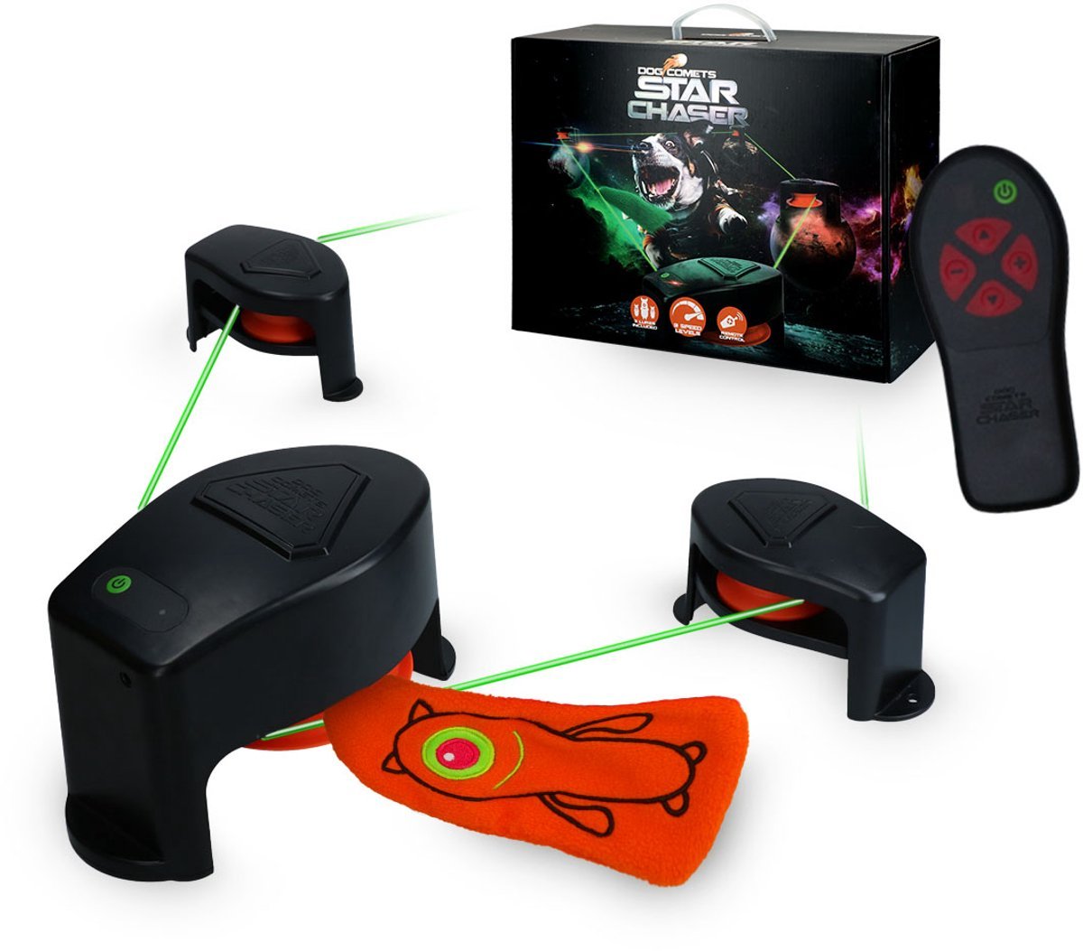Dog Comets Star Chaser, The Ultimate Energy-Burning Toy for Active Dogs - Share Happy Outfits