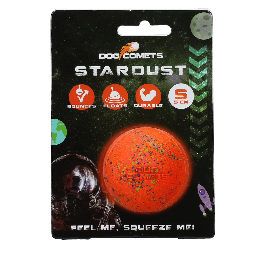 Dog Comets Stardust Orange S