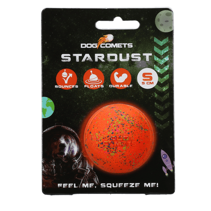 Dog Comets Stardust Orange S