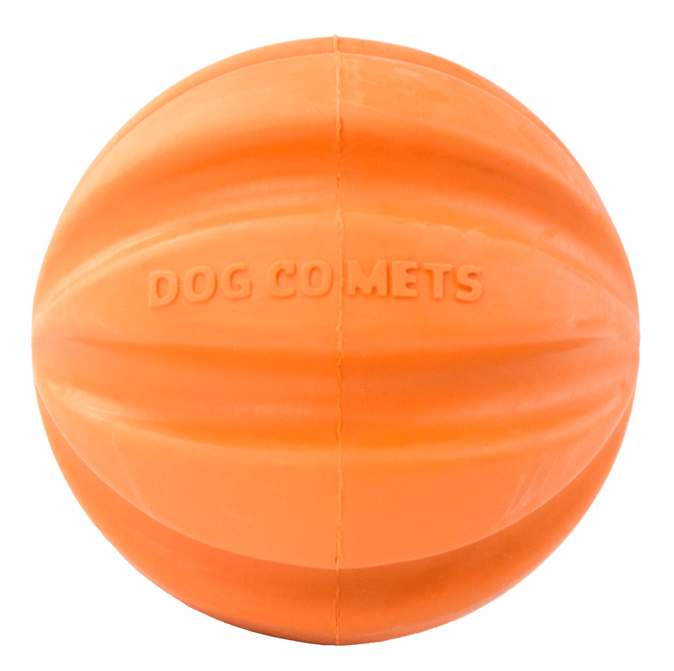 Orange ball with &