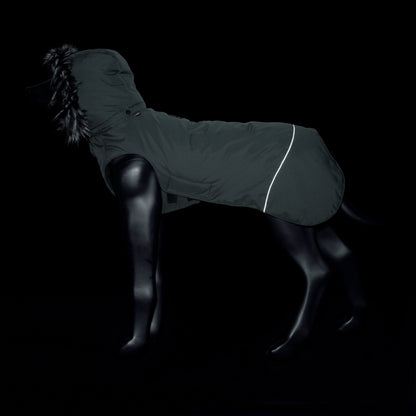 Dog Winter Parka - Frostbiter Padded Coat - Share Happy Outfits