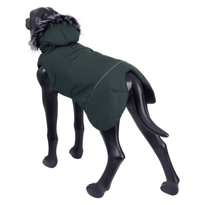 Dog Winter Parka - Frostbiter Padded Coat - Share Happy Outfits