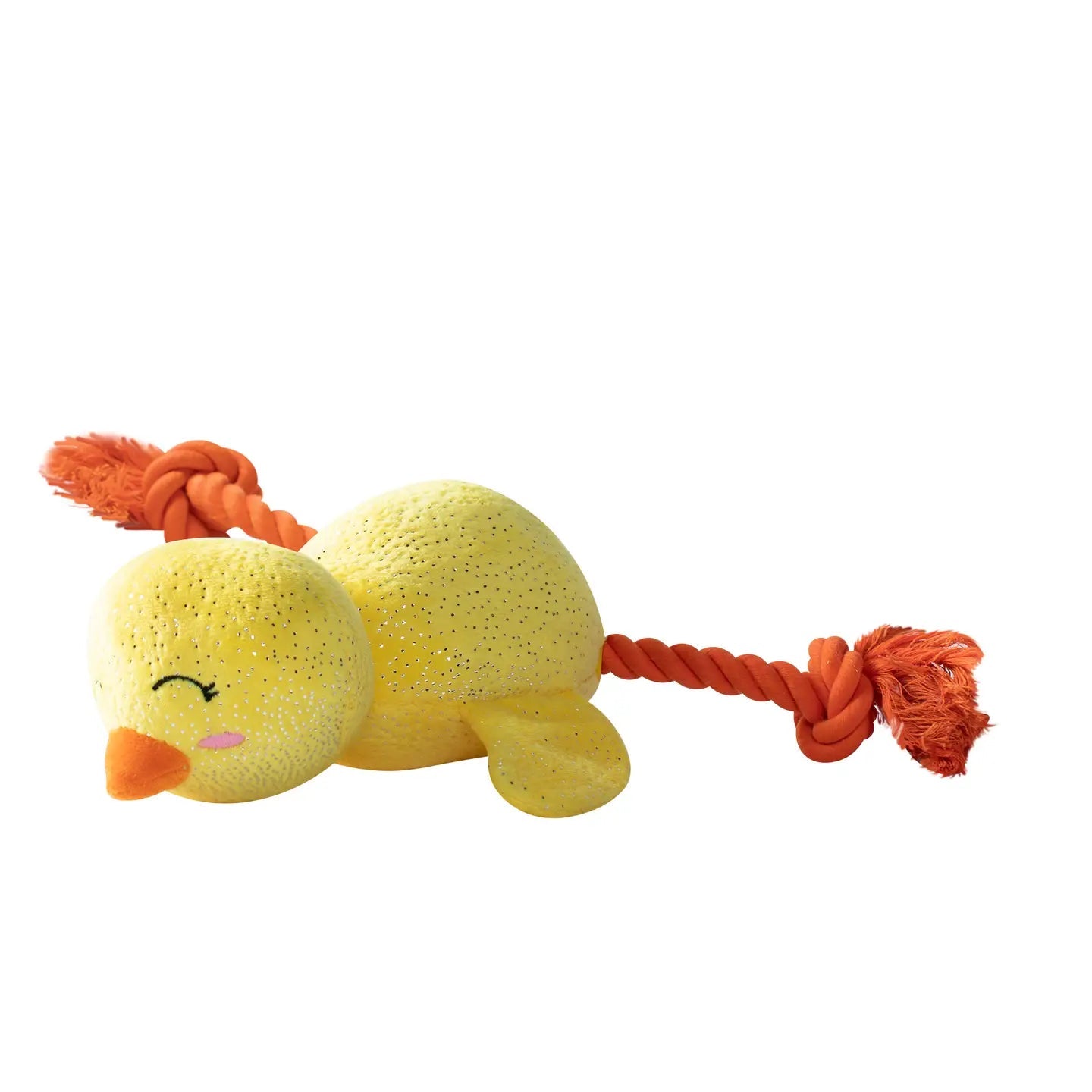 Fringe Studio – Sweet Little Chick Plush &amp; Rope Dog Toy