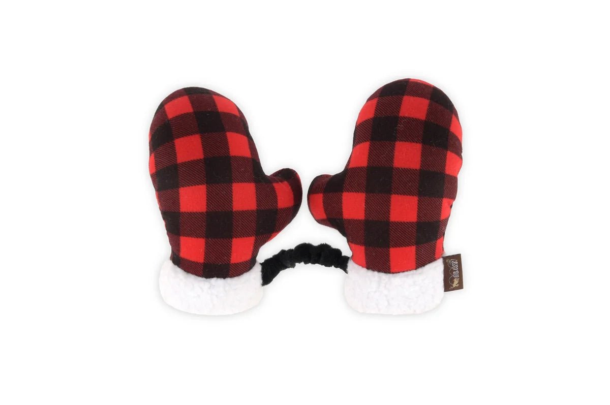 Home for the Holidays Mittens - Christmas Rope Dog Toy