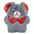 KONG Holiday Cat Snuzzles Mouse Grey - Christmas Catnip Plush Cat Toy - Share Happy Outfits