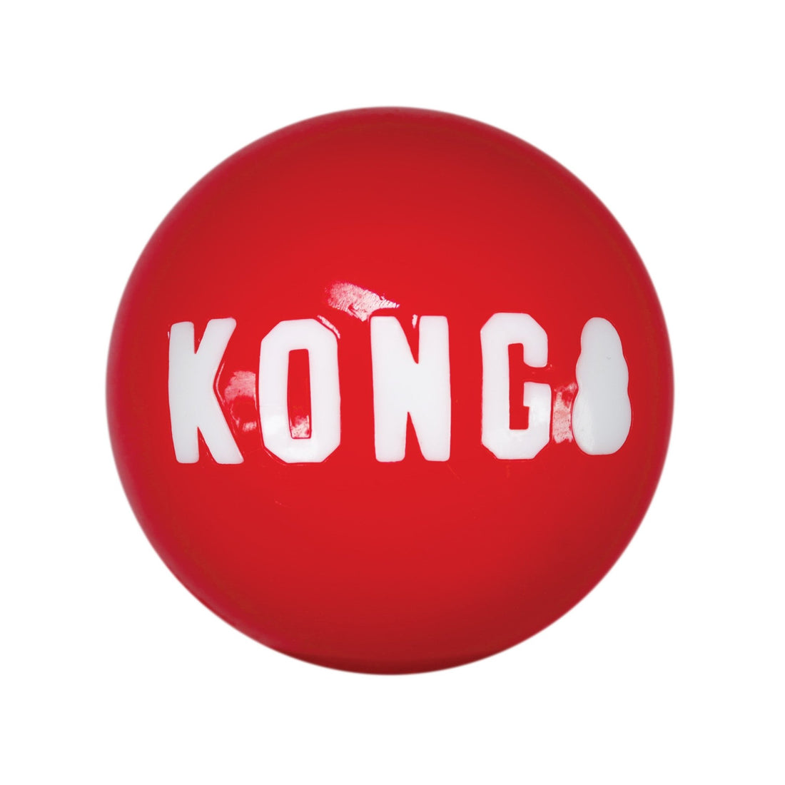 Red ball with &